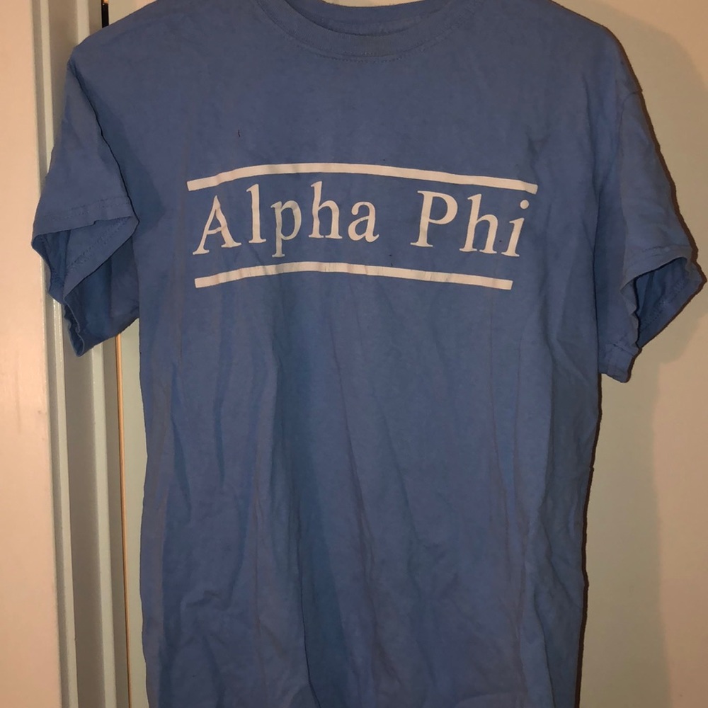 Periwinkle Alpha Phi Shirt